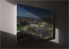 Fine Art Canvas showing Aerial Photograph of Lincoln City - LNER Stadium