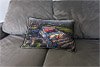 Custom Printed Canvas Cushion showing Aerial Photograph of Liverpool - Anfield Custom Printed Canvas Cushion showing Aerial Photograph of Liverpool - Anfield