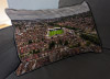 Custom Printed Canvas Cushion showing Aerial Photograph of Luton Town - Kenilworth Road