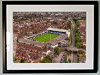 Extra Large Classic Mounted and Framed Fine Art Print showing Aerial Photograph of Luton Town - Kenilworth Road Extra Large Classic Mounted and Framed Fine Art Print showing Aerial Photograph of Luton Town - Kenilworth Road