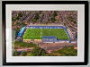 Extra Large Classic Mounted and Framed Fine Art Print showing Aerial Photograph of Macclesfield Town - Moss Rose Extra Large Classic Mounted and Framed Fine Art Print showing Aerial Photograph of Macclesfield Town - Moss Rose