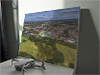 Fine Art Canvas showing Aerial Photograph of Macclesfield Town - Moss Rose Fine Art Canvas showing Aerial Photograph of Macclesfield Town - Moss Rose