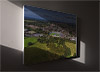 Fine Art Canvas showing Aerial Photograph of Macclesfield Town - Moss Rose