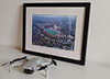 Classic Mounted and Framed Fine Art Print showing Aerial Photograph of Maidstone United - Gallagher Stadium