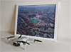 Framed Poster showing Aerial Photograph of Maidstone United - Gallagher Stadium