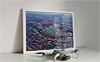 Framed Poster showing Aerial Photograph of Maidstone United - Gallagher Stadium