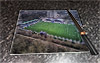 Rectangular glass cuttingboard showing Aerial Photograph of Maidstone United - Gallagher Stadium Rectangular glass cuttingboard showing Aerial Photograph of Maidstone United - Gallagher Stadium