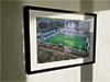Extra Large Classic Mounted and Framed Fine Art Print showing Aerial Photograph of Maidstone United - Gallagher Stadium