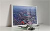 Framed Poster showing Aerial Photograph of Maidstone United - Gallagher Stadium