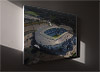 Fine Art Canvas showing Aerial Photograph of Manchester City - Etihad Stadium