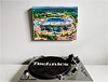 Fine Art Canvas showing Aerial Photograph of Manchester City - Etihad Stadium