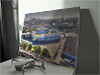 Fine Art Canvas showing Aerial Photograph of Millwall - The Den Fine Art Canvas showing Aerial Photograph of Millwall - The Den