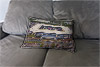 Custom Printed Canvas Cushion showing Aerial Photograph of MK Dons - Stadium MK Custom Printed Canvas Cushion showing Aerial Photograph of MK Dons - Stadium MK