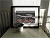 Classic Mounted and Framed Fine Art Print showing Aerial Photograph of MK Dons - Stadium MK