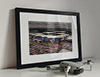 Classic Mounted and Framed Fine Art Print showing Aerial Photograph of MK Dons - Stadium MK