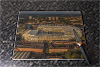 Rectangular glass cuttingboard showing Aerial Photograph of Newcastle United - St James Park
