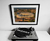 Extra Large Classic Mounted and Framed Fine Art Print showing Aerial Photograph of Newcastle United - St James Park