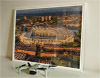 Framed Poster showing Aerial Photograph of Newcastle United - St James Park
