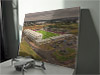 Fine Art Canvas showing Aerial Photograph of Northampton Town - Sixfields Stadium Fine Art Canvas showing Aerial Photograph of Northampton Town - Sixfields Stadium