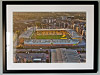 Extra Large Classic Mounted and Framed Fine Art Print showing Aerial Photograph of Norwich City - Carrow Road