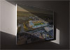 Fine Art Canvas showing Aerial Photograph of Norwich City - Carrow Road