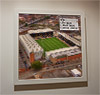 Premium Framed Cork Pin Board showing Aerial Photograph of Nottingham Forest - The City Ground Premium Framed Cork Pin Board showing Aerial Photograph of Nottingham Forest - The City Ground
