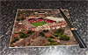 Rectangular glass cuttingboard showing Aerial Photograph of Nottingham Forest - The City Ground
