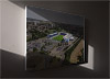 Fine Art Canvas showing Aerial Photograph of Oxford United - Kassam Stadium