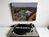 Fine Art Canvas showing Aerial Photograph of Oxford United - Kassam Stadium