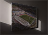 Fine Art Canvas showing Aerial Photograph of Partick Thistle - Firhill