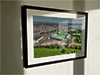 Extra Large Classic Mounted and Framed Fine Art Print showing Aerial Photograph of Plymouth Argyle - Home Park