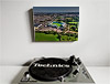 Fine Art Canvas showing Aerial Photograph of Plymouth Argyle - Home Park