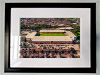 Classic Mounted and Framed Fine Art Print showing Aerial Photograph of Port Vale - Vale Park