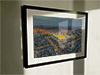 Extra Large Classic Mounted and Framed Fine Art Print showing Aerial Photograph of Portsmouth - Fratton Park