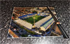 Rectangular glass cuttingboard showing Aerial Photograph of Portsmouth - Fratton Park