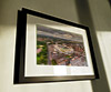 Classic Mounted and Framed Fine Art Print showing Aerial Photograph of Preston North End - Deepdale