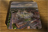 Cork drink coaster showing Aerial Photograph of Preston North End - Deepdale
