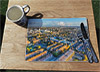 Wooden cork placemat showing Aerial Photograph of Queens Park Rangers - Loftus Road