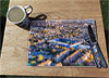 Wooden cork placemat showing Aerial Photograph of Queens Park Rangers - Loftus Road