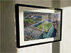 Extra Large Classic Mounted and Framed Fine Art Print showing Aerial Photograph of Raith Rovers - Stark's Park