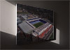 Fine Art Canvas showing Aerial Photograph of Rangers - Ibrox