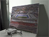Fine Art Canvas showing Aerial Photograph of Rangers - Ibrox