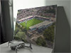 Fine Art Canvas showing Aerial Photograph of Rochdale - Spotland Stadium Fine Art Canvas showing Aerial Photograph of Rochdale - Spotland Stadium