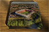 Cork drink coaster showing Aerial Photograph of Rotherham United - New York Stadium