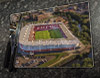 Wooden cork placemat showing Aerial Photograph of Rotherham United - New York Stadium Wooden cork placemat showing Aerial Photograph of Rotherham United - New York Stadium