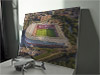 Fine Art Canvas showing Aerial Photograph of Rotherham United - New York Stadium
