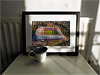 Classic Mounted and Framed Fine Art Print showing Aerial Photograph of Rotherham United - New York Stadium