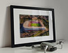 Classic Mounted and Framed Fine Art Print showing Aerial Photograph of Rotherham United - New York Stadium