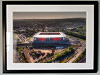 Extra Large Classic Mounted and Framed Fine Art Print showing Aerial Photograph of Rotherham United - New York Stadium