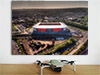 Aerial Photograph of Rotherham United - New York Stadium Fine Art Poster showing Aerial Photograph of Rotherham United - New York Stadium
